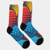 Moderne Pop Art  Socken (Rechts)