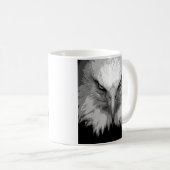 Moderne Pop Art Template Animals Eagle Head Kaffeetasse (VorderseiteRechts)