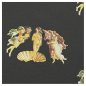 Moderne Pop-Kunst-lustiges Remake Botticelli Venus Stoff (Nahaufnahme)