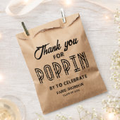 Moderne Popcorn-Beutel für Abschluss Gefälligkeits Geschenktütchen (Ausgeschnitten)