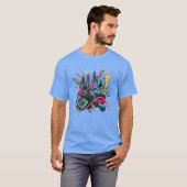 Moderne Popkultur lustig T-Shirt (Vorne ganz)