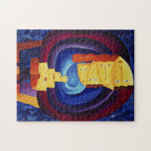 Moderne Portraitmalerei vereint moderne Kunst Puzzle (Horizontal)