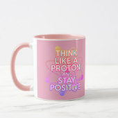 Moderne positive wissenschaftliche Zitate Cool Gir Tasse (Links)