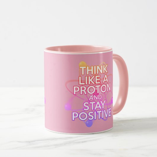 Moderne positive wissenschaftliche Zitate Cool Gir Tasse (VorderseiteRechts)