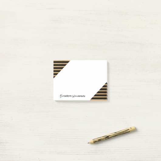 Moderne Post-it Klebezettel (Auf Schreibtisch)