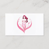 Moderne Post/Pre-Treatment Care Körpermodellierung Visitenkarte (Vorderseite)