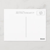 Moderne Postkarte (Rückseite)
