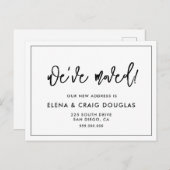 Moderne Postkarte (Vorne/Hinten)