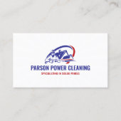 Moderne Power Clearing-Visitenkarte Visitenkarte (Vorderseite)