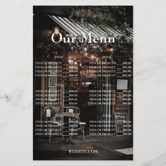 Moderne Preise für das Eröffnungsgeschäft Flyer (Hinten)