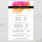 Moderne Preise und Dienstleistungen für Wasserfarb Flyer (Vorne)