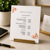 Moderne, Preisliste Poster