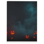 Moderne Premium-Halloween-Branding-Design Klemmbrett (Rückseite)