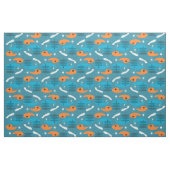 Moderne Printmedien des Mittelalters Stoff (Yard (91,4 cm))