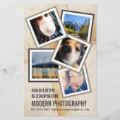 Moderne Pro-Fotograf-Werbung Flyer (Vorne)