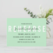 Moderne Probe - Einladung (Stehend Vorderseite)