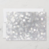 Moderne Probe Hochzeit - Einladungen (Rückseite)