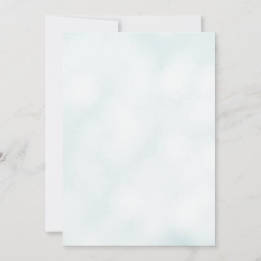 Moderne Probe und Abendessen Einladung (Rückseite)