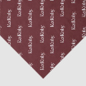 Moderne Produktverpackung Logo Tissue-Papier Seidenpapier (Ausschnitt)