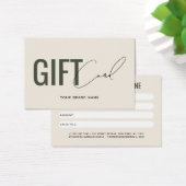 Moderne professionelle beigegrüne Kunden-Geschenkk (Schreibtisch)