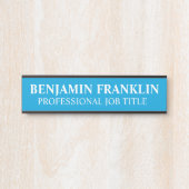 Moderne professionelle Bürotür-Schild Türschild (Vorderseite )