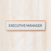 Moderne professionelle Bürotür-Schild Türschild (Vorderseite )