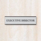 Moderne professionelle Bürotür-Schild Türschild (Vorderseite )