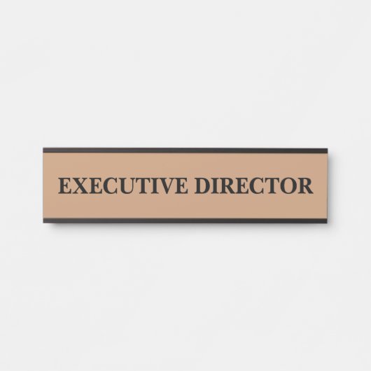 Moderne professionelle Bürotür-Schild Türschild (Vorderseite )