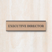 Moderne professionelle Bürotür-Schild Türschild (Vorderseite )