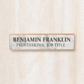 Moderne professionelle Bürotür-Schild Türschild (Vorderseite )