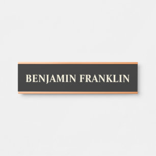 Moderne professionelle Bürotür-Schild Türschild