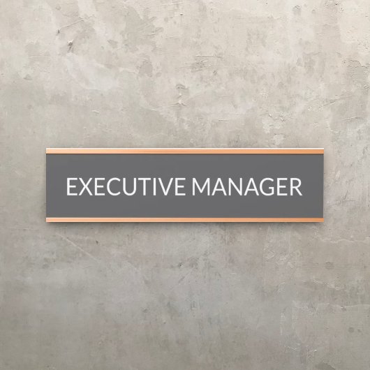 Moderne professionelle Bürotür-Schild Türschild