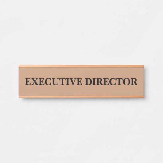 Moderne professionelle Bürotür-Schild Türschild (Vorderseite )
