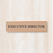Moderne professionelle Bürotür-Schild Türschild (Vorderseite )