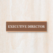 Moderne professionelle Bürotür-Schild Türschild (Vorderseite )