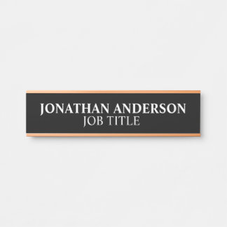 Moderne professionelle Bürotür-Schilder Namensschi Türschild