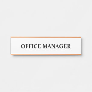Moderne professionelle Bürotür-Schilder Namensschi Türschild