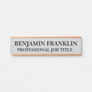 Moderne professionelle Bürotür-Schilder Türschild