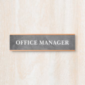 Moderne professionelle Bürotür-Schilder Türschild (Vorderseite )