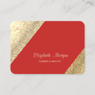Moderne Professionelle Einfach, Gold Glitzernd, Ro Visitenkarte