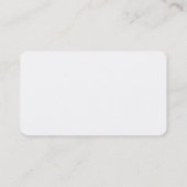 Moderne professionelle Klempner-Service Visitenkarte (Rückseite)