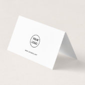 Moderne professionelle Logogestaltung Visitenkarten (Rückseite)