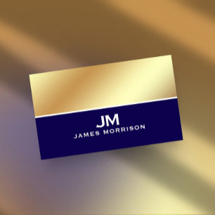 Moderne professionelle minimalistische Executive G Visitenkarte