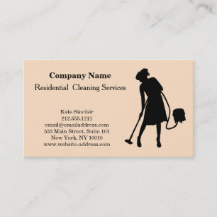 Moderne professionelle Reinigungsservice-Sprühflas Visitenkarte