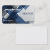 Moderne professionelle Visitenkarte (Vorne/Hinten)
