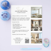 Moderne professionelle weiße Geschäftswelt Flyer (Einzeln)