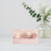 Moderne Professorinnen ,Goldschmiede, Pinselstrich Visitenkarte (Stehend Vorderseite)