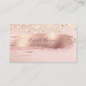 Moderne Professorinnen ,Goldschmiede, Pinselstrich Visitenkarte (Vorderseite)