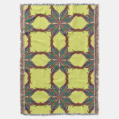 Moderne psychedelische Mandala Decke (Vorderseite Vertikal)