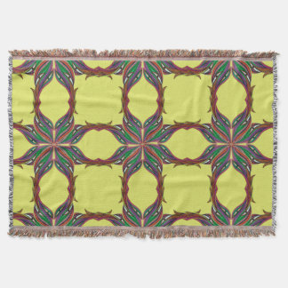 Moderne psychedelische Mandala Decke